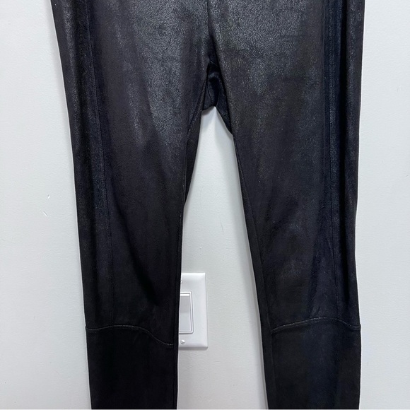 Lysse Black Shimmery Leggings Size Medium - Picture 3 of 8